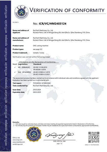 CE Certification for Laser Equipment Compliance